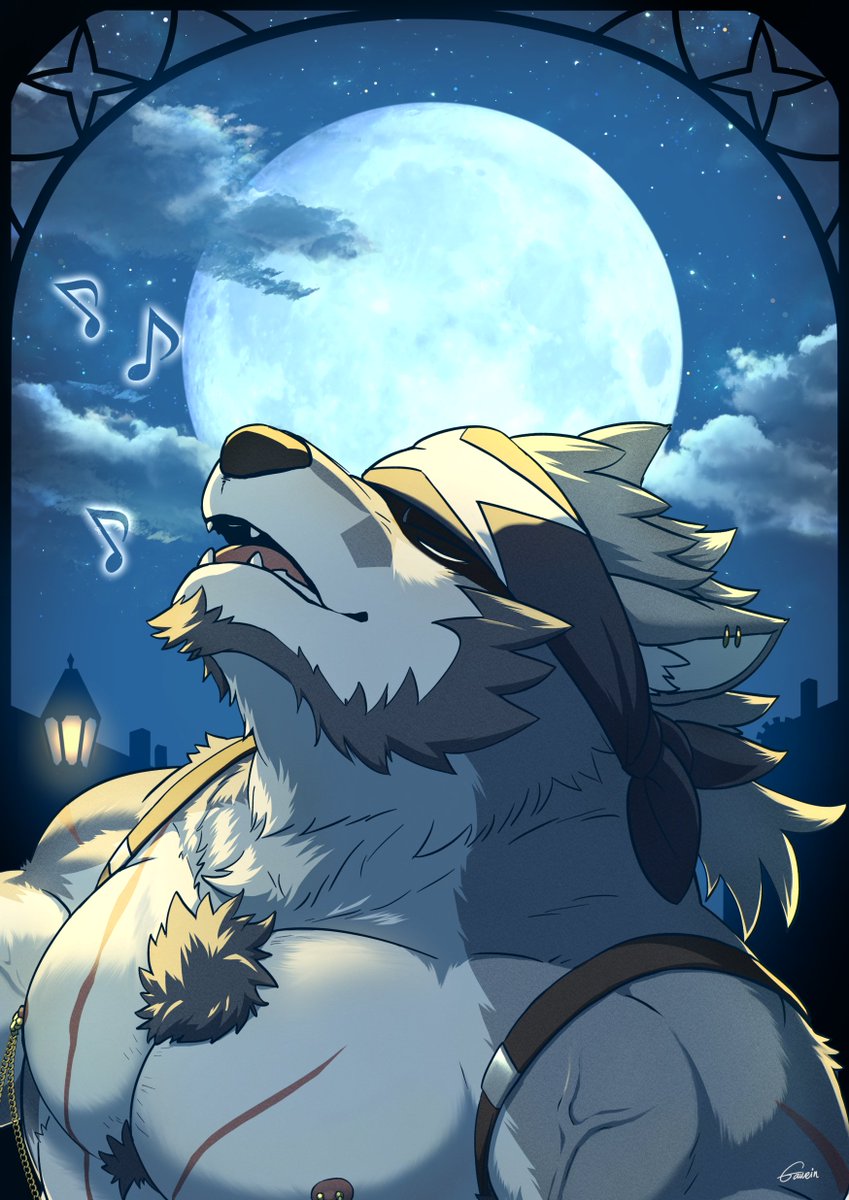 On a ”full” moon night. #アナドスR