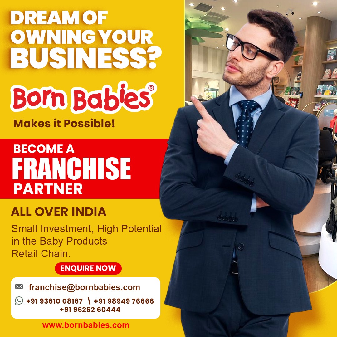 FranchiseeMart's tweet photo. #BornBabies #franchise  is an Indian #Retail &amp; #ecommercebusiness company specializing in #babyproduct,A one-stop solution for all your #kids and #motherhood needs,Start #franchisebusiness with us apply=>https://t.co/45wyBILTTx #Liverpool #BusinessGrowth #seo #google #Twitter https://t.co/nq5zFo7NDP