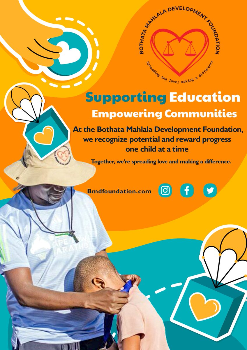 bmdf01's tweet photo. ✨ Every child has potential. Every act of support counts.
At Bothata Mahlala Development Foundation, we stand with the youth — uplifting, empowering, and celebrating their efforts in school and in life. https://t.co/NpDse5Sev7