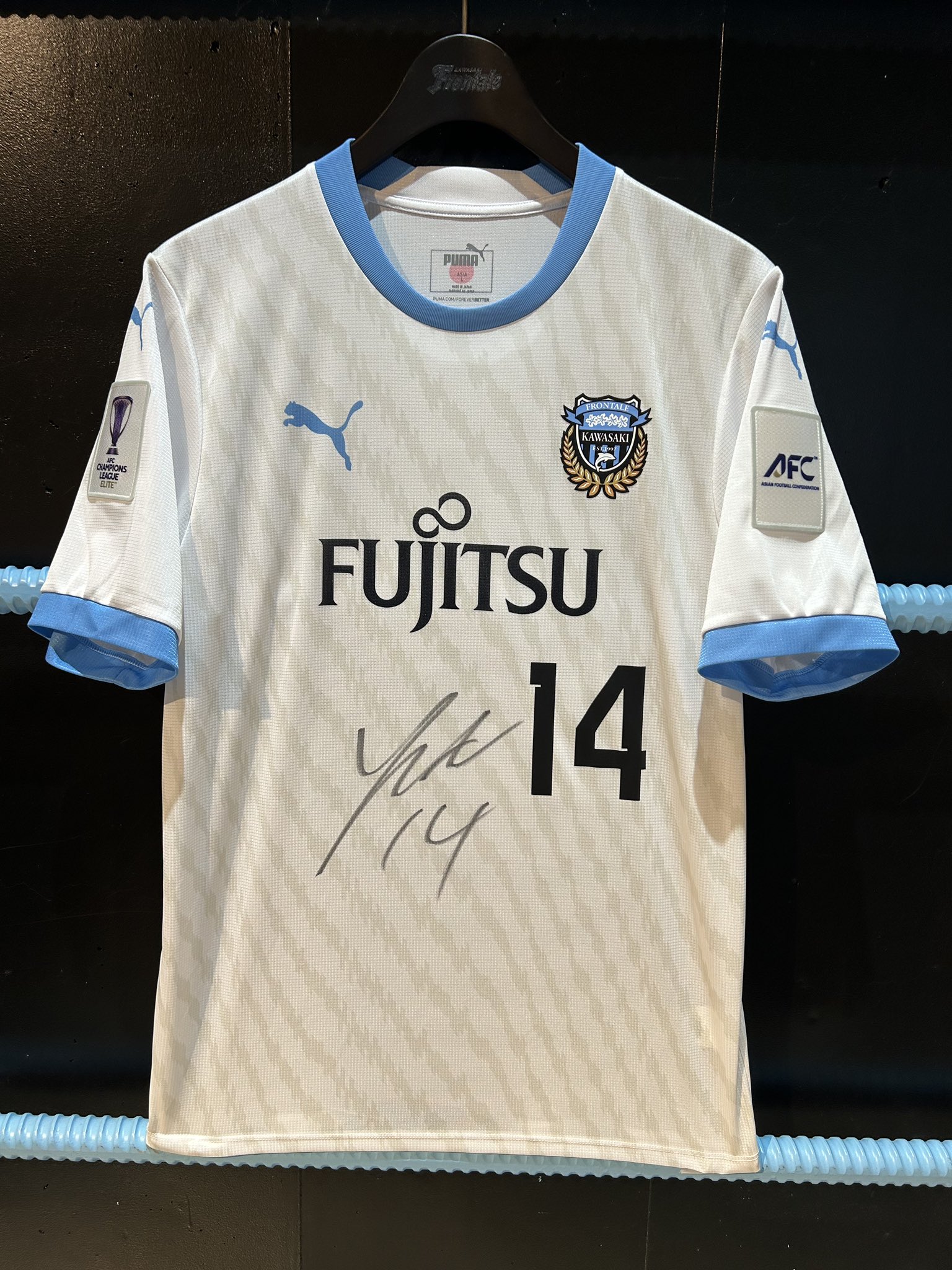 鉄*ク様 2018チャンピオンズ川崎フロンターレ 全サイン入りユニフォーム　サイ 川崎フロンターレ (カワサキフロンターレ) サッカーユニフォーム