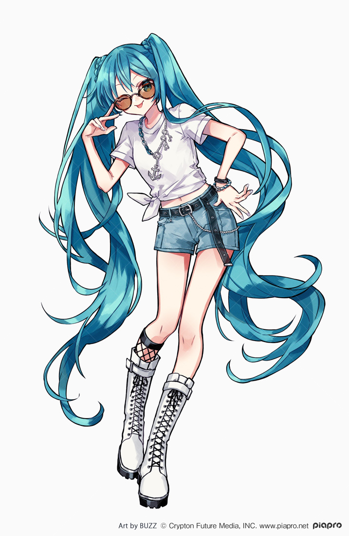 「初音ミク POP UP SHOP ～レトロ☆神戸2025～」ピアプロキャラクターズ6人とミクさんのイラストを描かせていただきました！よろしくお願いいたします〜っ🐚🚢🐟