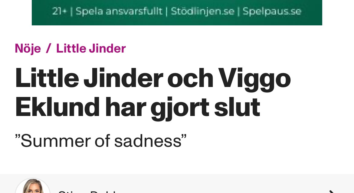 Varit en tuff tid för minderåriga på sistone