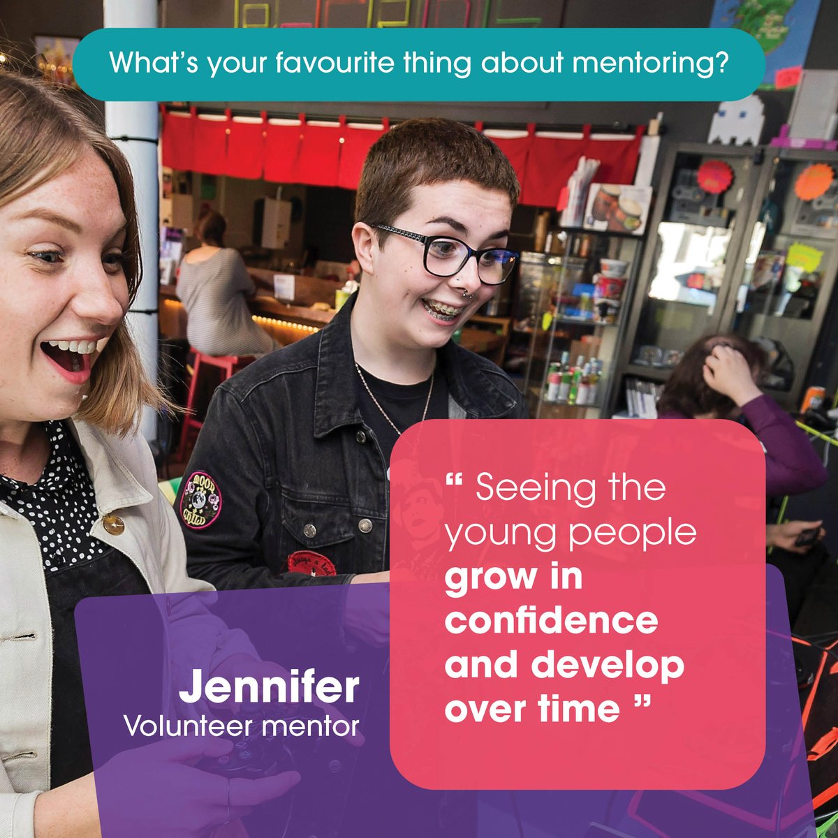It's a privilege to watch a young person grow 🌱 We are currently recruiting mentors in Edinburgh to join our <a href="/intandemScot/">intandem</a> mentoring service.

👉First online training session: Tuesday 8th July.

🔍Full details: moveon.org.uk/mentor-a-young… or contact amy.dunn@moveon.org.uk