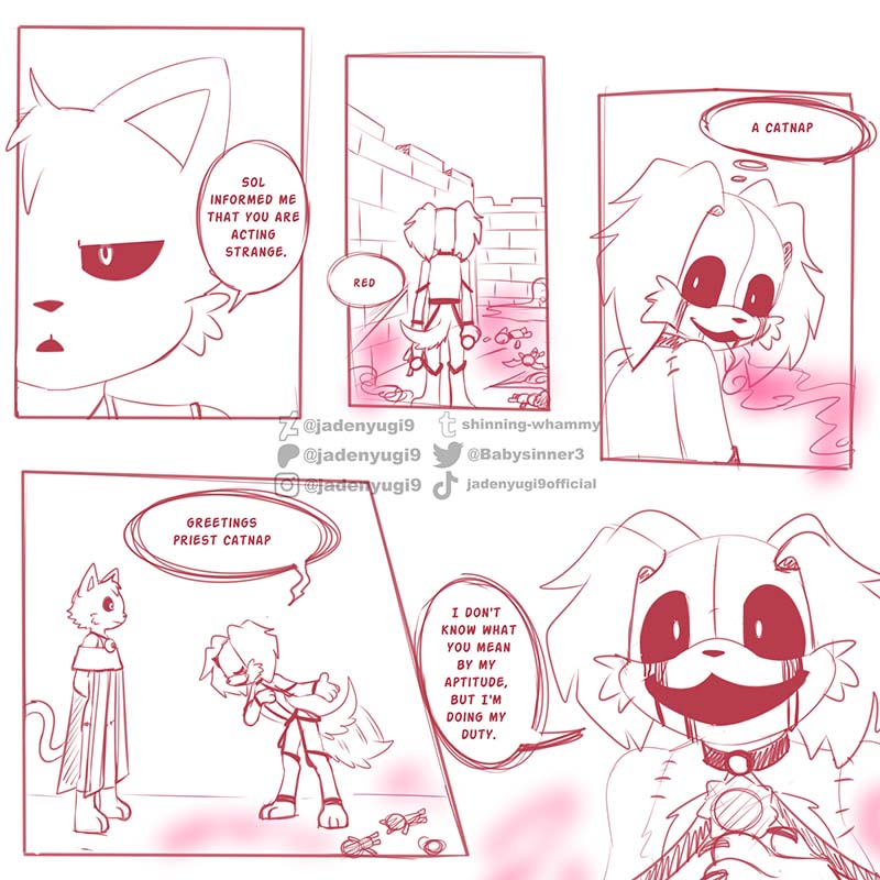 Babysinner3's tweet photo. #evilteam #dogday #catnap  
PROTECT YOU
luna decide to check red since sol told him he act so weird after his chat and luna believe Ed did something to him so decide to check just to have this chat with insane red
insane Red DD by me
LunarEclipse CN by @/violet_mid https://t.co/1B0Y5Leo0m