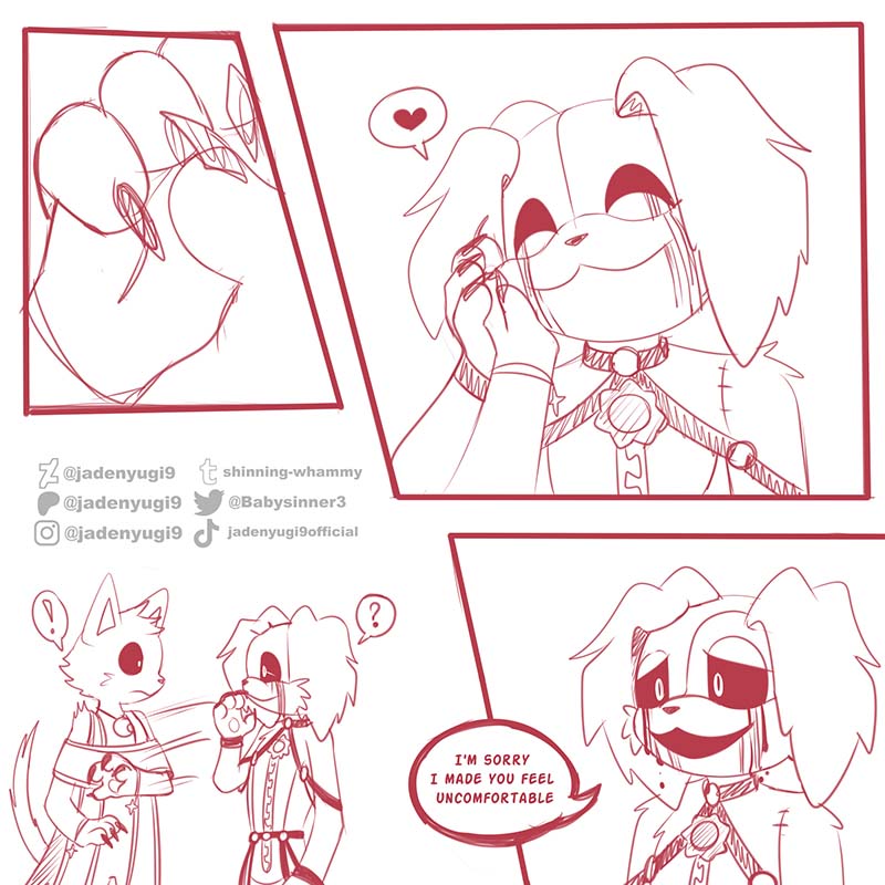 Babysinner3's tweet photo. #evilteam #dogday #catnap  
PROTECT YOU
luna decide to check red since sol told him he act so weird after his chat and luna believe Ed did something to him so decide to check just to have this chat with insane red
insane Red DD by me
LunarEclipse CN by @/violet_mid https://t.co/1B0Y5Leo0m