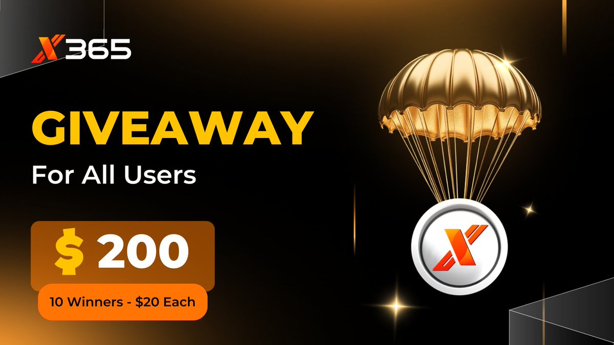 💰 $200 BNB Giveaway
  Sign up to x365.fun and reply with your user ID
  10 users win $20 each!
  Easy. Fast. Legit.
  #x365 #cryptocasino #airdrop #giveaway