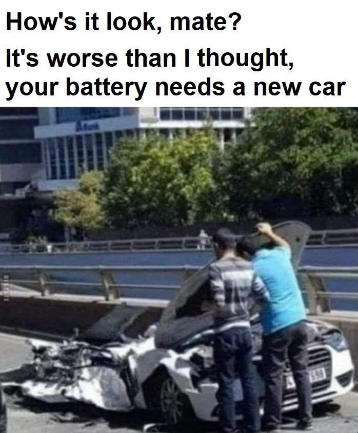 Thats one way to look at it . 
for all your new and used car parts visit breakerlink.com 
#oppies #breakerlink #car #parts #new #used