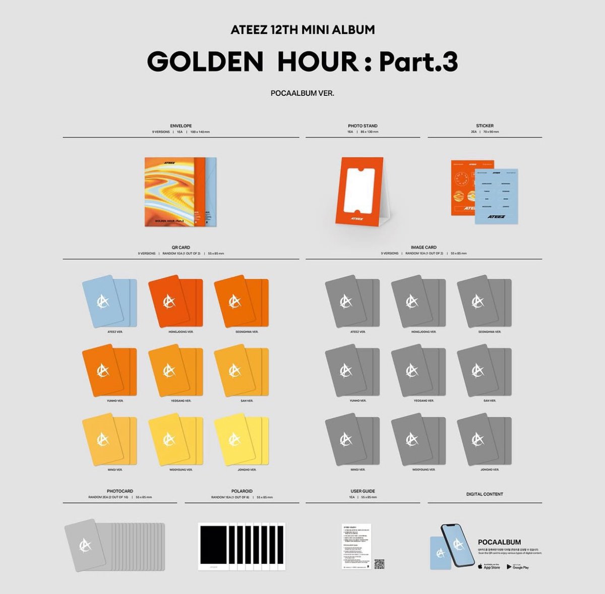 milkyway_go's tweet photo. [OPEN PO] ALBUM ATEEZ GOLDEN HOUR PT 3 Poca version
Batch 2
💰35k DP 20k
✅️ SEALED
✅ BERSIH INA
✅ go line trusted!
❌pack+adm
📍 Jateng, semarang
#wooyoung #jeongho #san #SEONGHA #MINGI #YUNHO
Wts wtb wtt attiny
Close 15 juli https://t.co/bFKPBRrhYv