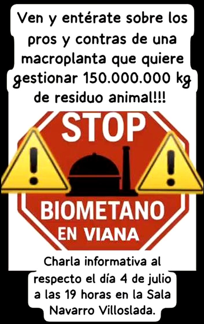 sustraierak's tweet photo. Biometanizazio plantak zizak bezala ateratzen Nafarroan!!
8 nuevos proyectos de plantas de #biometanización en un año.
Contribuyen a #contaminar suelos y aguas con nitratos y son una extensión de las #macrogranjas industriales.
El viernes a las 19:00 hablaremos de esto en #Viana: https://t.co/sOUzmxWoON