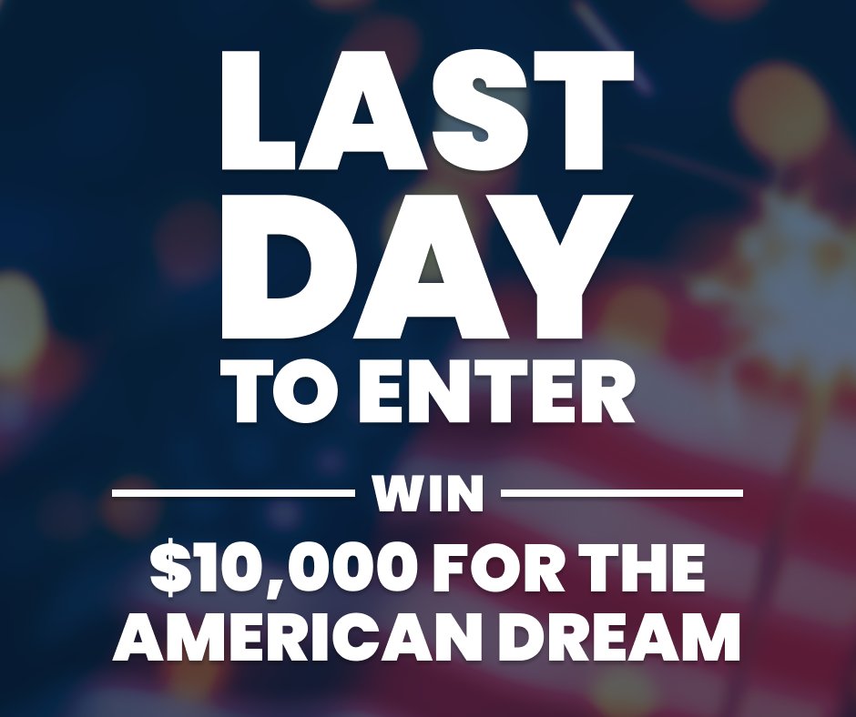 🎆 Final Hours For This Week’s Giveaway 🎆



Don’t let this chance at your big dreams pass you by. Get your entries in before time runs out tonight if you want to be celebrating a big 4th of July cash win: bit.ly/4exOCWR