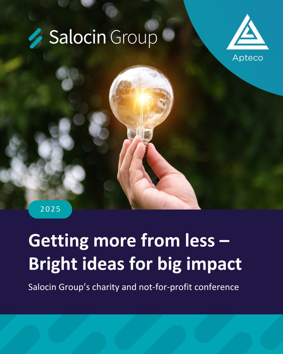 Apteco (@apteco) on Twitter photo Less than two weeks to go! ๐
Weโre proud to support the <a href="/salocingroup/">Salocin Group</a> charity and not-for-profit conference, taking place on Tuesday 15 July at the stunning WWF UK Living Planet Centre in Woking, Surrey!
Expect thought-provoking talks from charity experts, covering topics such Less than two weeks to go! ๐
Weโre proud to support the <a href="/salocingroup/">Salocin Group</a> charity and not-for-profit conference, taking place on Tuesday 15 July at the stunning WWF UK Living Planet Centre in Woking, Surrey!
Expect thought-provoking talks from charity experts, covering topics such
