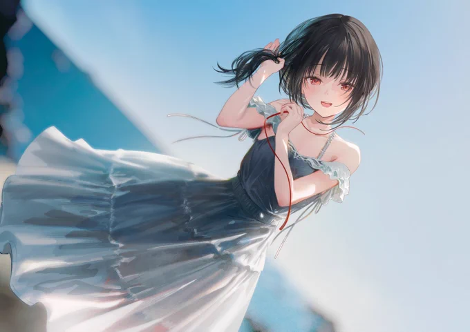 「髪、少し伸びたからね」 『探偵はもう、死んでいる。13』2025年7月25日発売。 #たんもし #tanmoshi