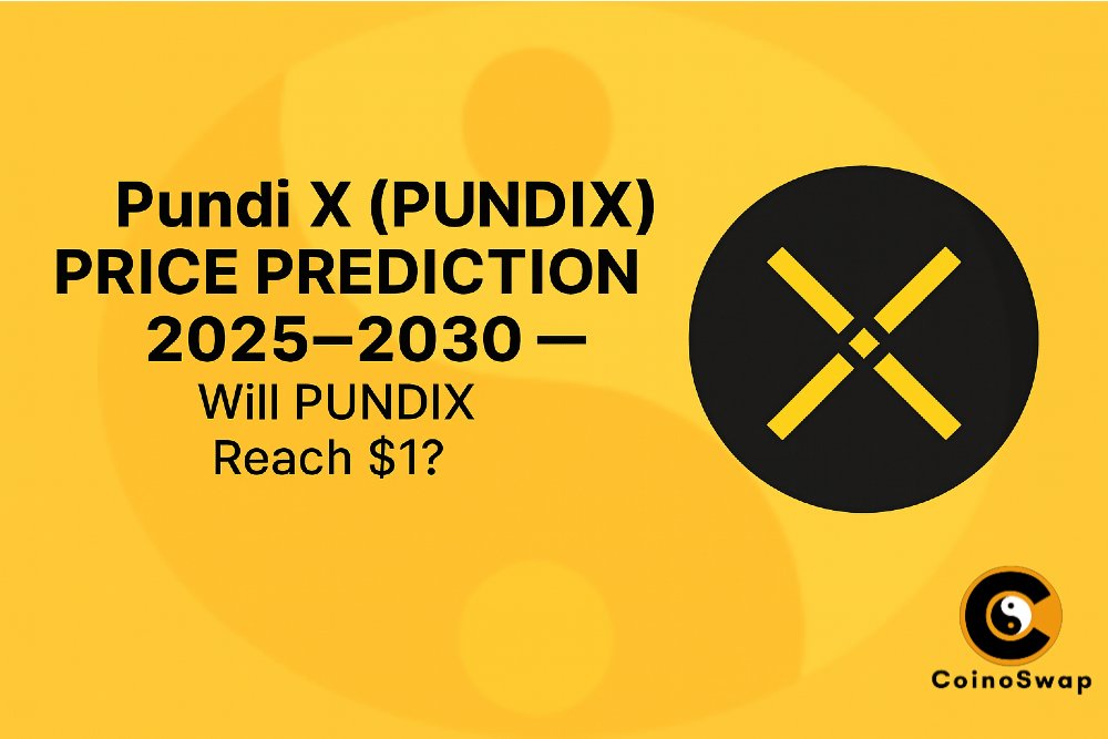 CoinoSwap's tweet image. 💳 Pundi X (PUNDIX) Price Forecast 2025–2030 — No KYC Needed on CoinoSwap
Pundi X is driving crypto payments adoption with its XPOS devices — enabling merchants worldwide to accept digital currencies easily.
📈 Can PUNDIX lead the charge in real-world crypto transactions? Read…