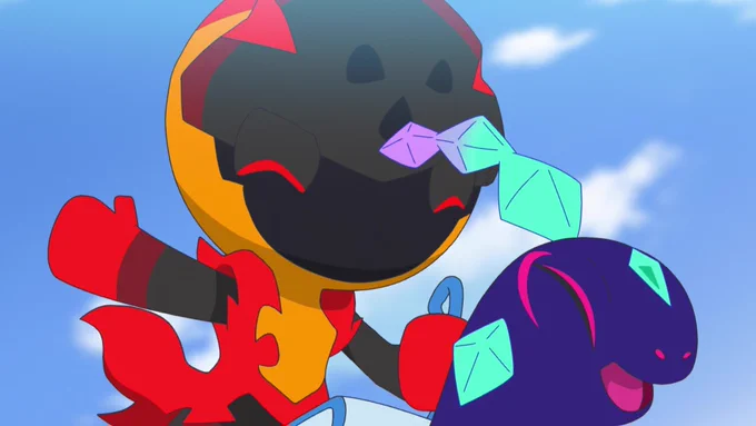 these two as Liko and Roy's new pokemon pls (delusional) #anipoke
