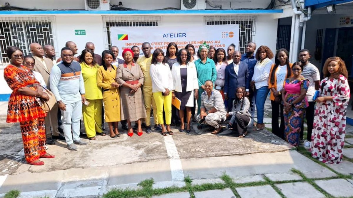 <a href="/CongoUnfpa/">UNFPA Congo</a> forme 30 journalistes pour une couverture inclusive de la #SantéMaternelle, #PlanificationFamiliale,#MasculinitéPositive,#VBG,#VIH et #handicap

"Vous avez la plume, le micro, la caméra, le pouvoir de faire évoluer les mentalités" - Dr <a href="/kayagnes3/">Agnes Kayitankore</a>, Représentante #UNFPA