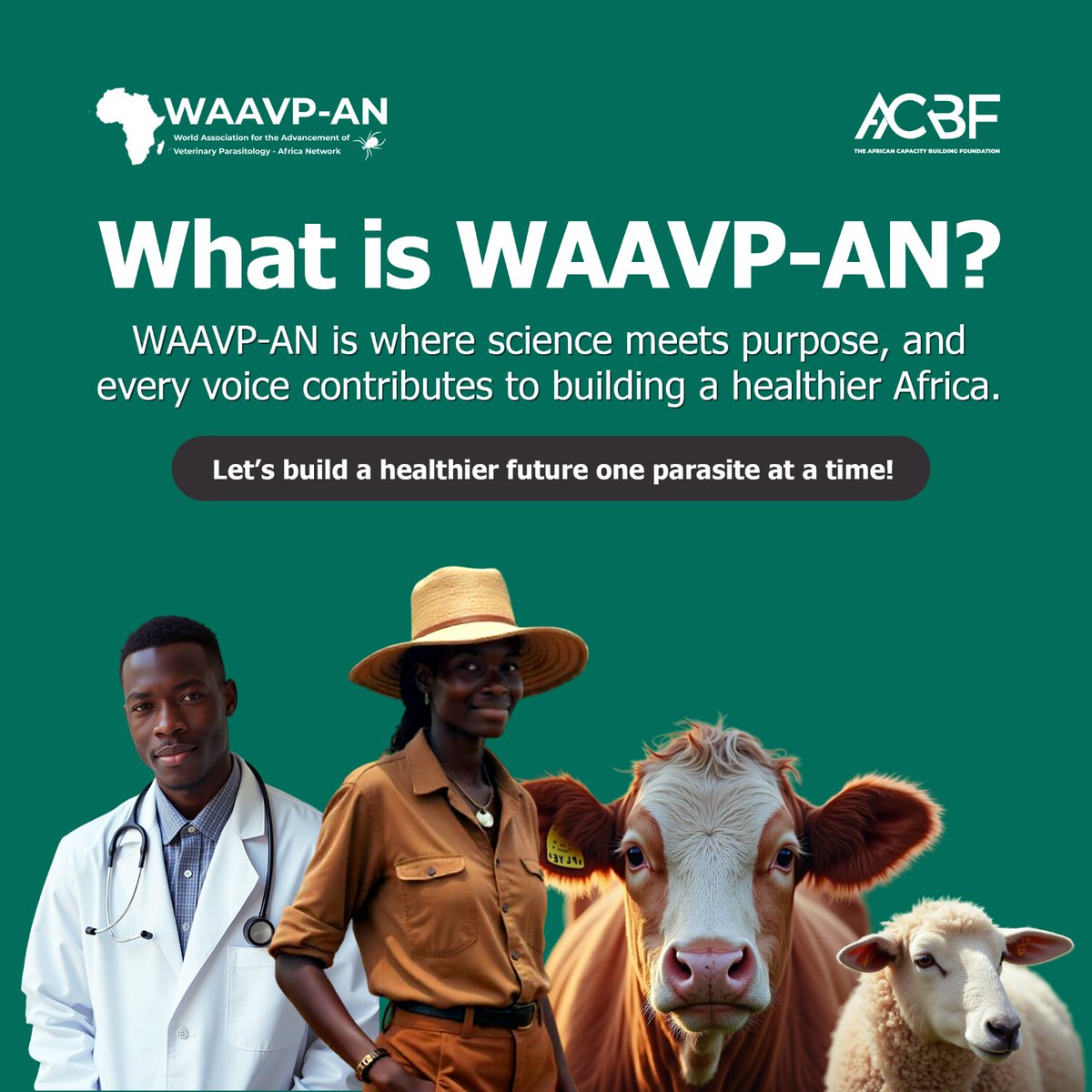 WAAVP-AN is where science meets purpose, and every voice contributes to building a healthier Africa.
Ready to make an impact? Explore resources, connect with experts, get involved, and learn more at: lnkd.in/dxsMziv2 

Let’s build a healthier future one parasite at a time!