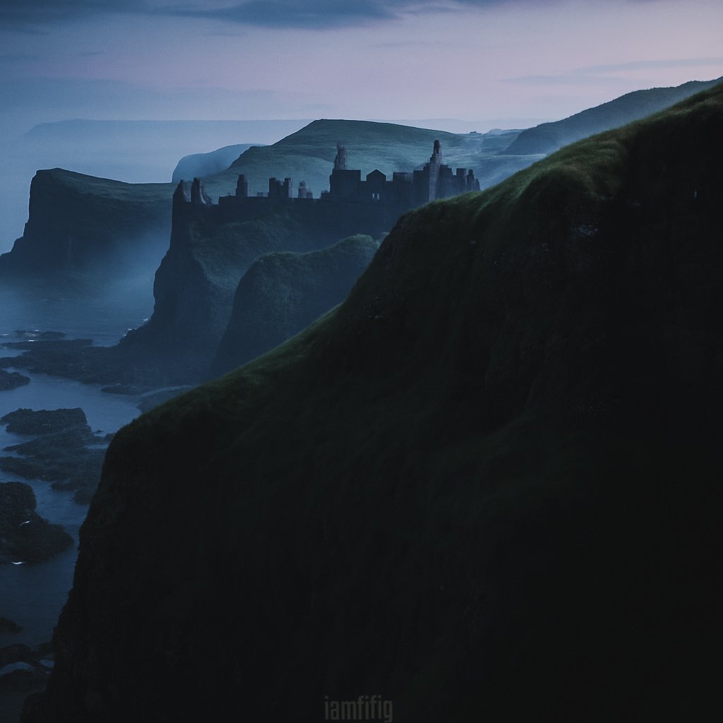 So pretty with the sea mist rolling in, I took this from Maghercross viewpoint.
#StormHour #Dunluce #Photography #Iamfifig