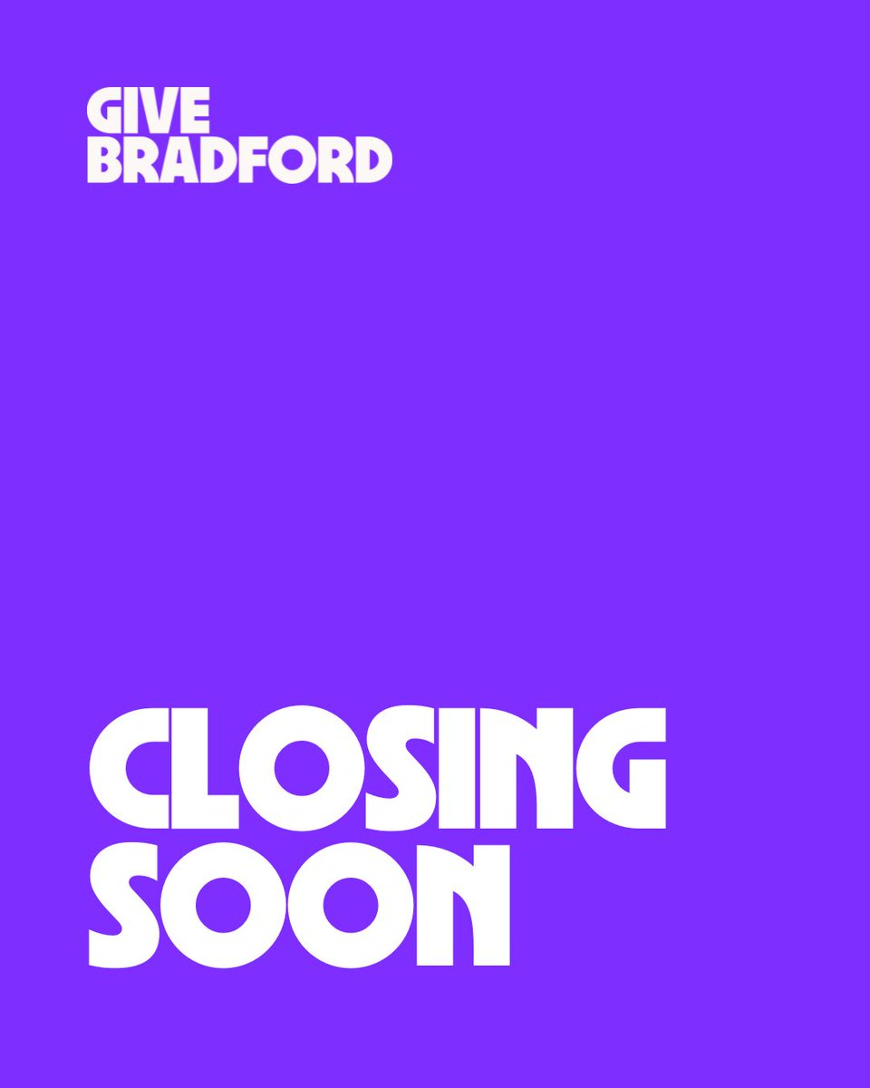 📣 Closing soon 📣  Driving Brighter Futures Fund

Helping children &amp; young people improve their mental &amp; physical wellbeing and achieve their potential.

💵 Grants: £5,000 to £10,000 
📍 Location: Bradford
📆 Deadline: 08/07/2025 at 12 noon
💻 Apply: givebradford.org.uk/driving-bright…