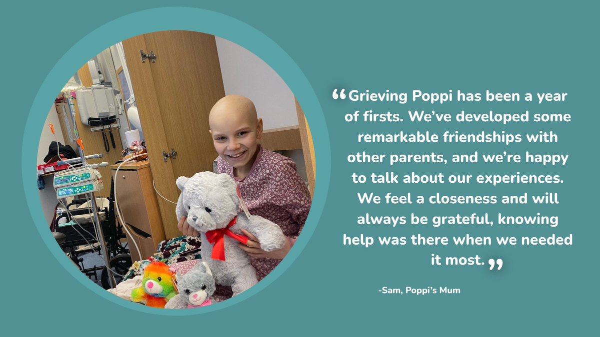 Today is National Bereaved Parents Day 2025. We're honoured to share Poppi’s story to show how connection, support and remembrance help families feel less alone. At EACH, we offer specialist bereavement support to families. 🧡  

bit.ly/44aF94r