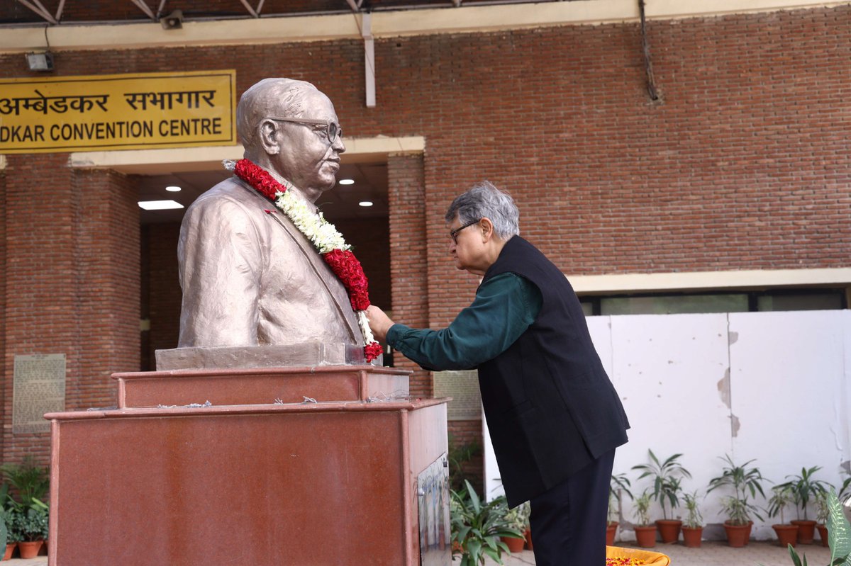 NITIAayog's tweet photo. 30th Prof. G. Ram Reddy Memorial Lecture | Building a Future-Ready Workforce: Education, Skills and the Digital Transition

Shri Suman K. Bery, Vice Chairman, NITI Aayog, delivered the 30th Prof. G. Ram Reddy Memorial Lecture on the theme “Building a Future-Ready Workforce: Education, Skills, and the Digital Transition" in the presence of Prof. Uma Kanjilal, Vice Chancellor, IGNOU; Prof. Jeetendra Srivastava, Chairman, Organising Committee; and Mrs. Rama Reddy, among other esteemed guests and faculty members.

The lecture was held in honour of Prof. G. Ram Reddy, a visionary in the field of distance education and the founding Vice Chancellor of the Indira Gandhi National Open University (IGNOU).

In his address, Shri Suman K. Bery underscored the urgent need to align India’s education and skilling systems with its dynamic economic ambitions. He emphasised that productivity-led growth will be key to achieving the vision of Viksit Bharat, and highlighted the country’s demographic advantage, rapid digital transition, and structural economic transformation as critical enablers.

The lecture also drew upon national data, flagship initiatives such as the National Education Policy 2020 and Skill India Mission, and global best practices to outline a roadmap for inclusive and sustainable workforce development in the country.

Shri Suman K. Bery also inaugurated the SWAYAM PRABHA Studios, reinforcing the government’s commitment to leveraging digital platforms for expanding access to high-quality educational content and strengthening IGNOU’s leadership in open learning.

Watch the full lecture here: https://t.co/iafQUHoAof

#PMOIndia #NITIAayog #IGNOU #DigitalTransition #FutureOfWork #SkillIndia #EducationReform #LabourProductivity #ViksitBharat #HumanCapital