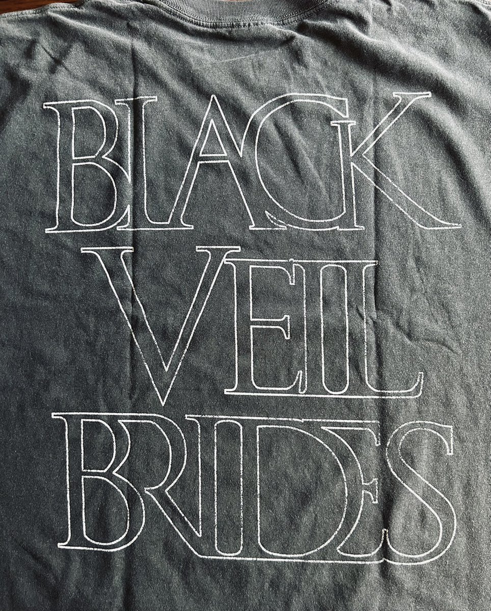 Got mine! Did you order one of these First Outcast T’s. If not, here’s the link: blackveilbrides.net/products/the-f…