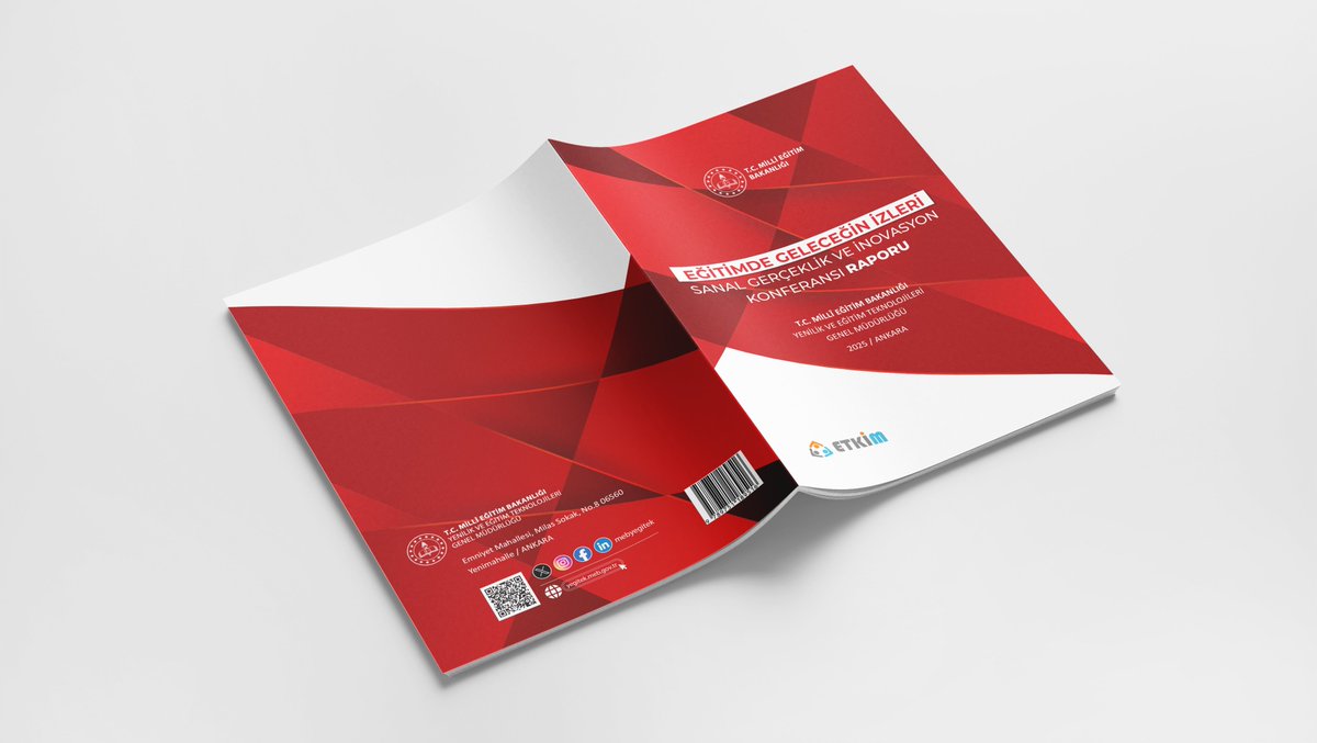 📢Yenilik ve Eğitim Teknolojileri Genel Müdürlüğü tarafından 25–26 Şubat 2025 tarihlerinde düzenlenen "Eğitimde Sanal Gerçeklik ve İnovasyon Konferansı" kapsamında hazırlanan rapor yayımladı.

🔗meb.ai/X7xTcr