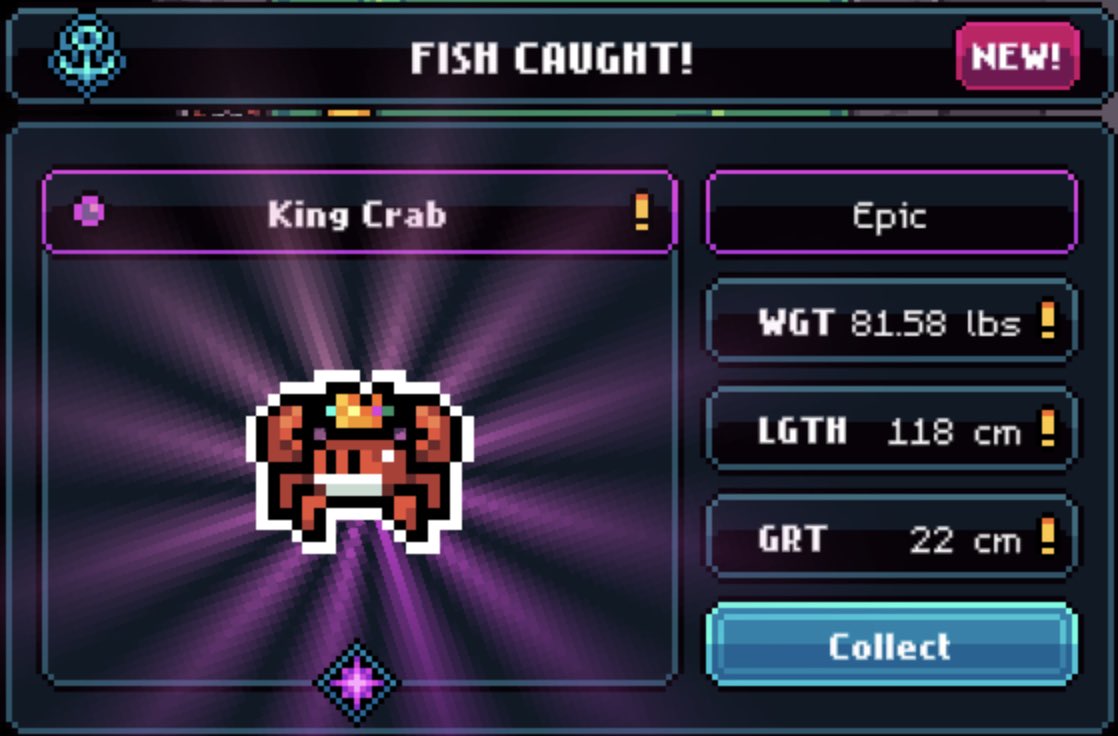 Hello King Crab, welcome to the squad.