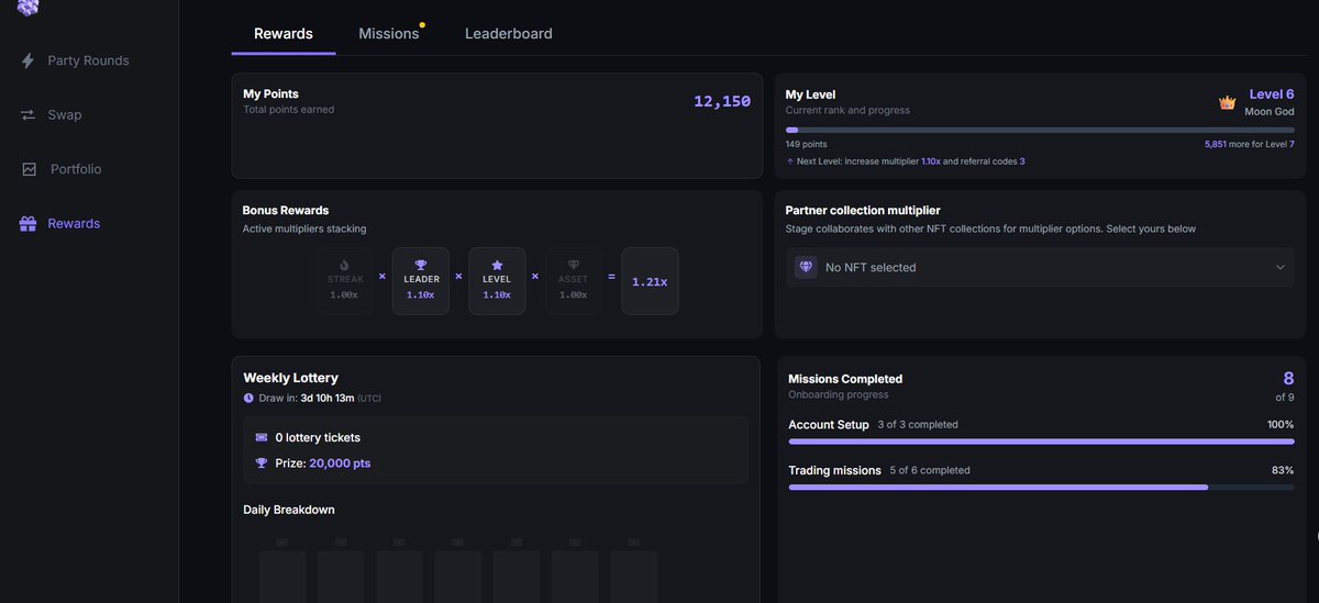 So, I aside my regular interactions on Monad, I tried out two new dApps

<a href="/0xNADSA/">NADSA</a> 
<a href="/stagedotfun/">STAGE.fun</a> 

For NADSA, here's what to do

Connect your wallet and put invite code (I don't have right now but when I get, I'd share)

Connect your X account. You'd need to Mint a sequence NFT