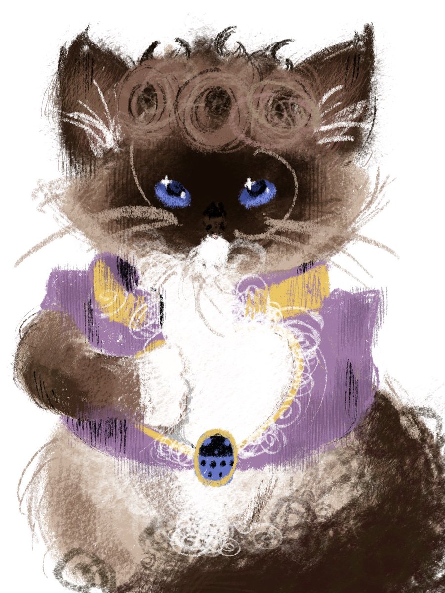 anari_ga's tweet photo. My cat was born in Naples #jjba https://t.co/X64CcPSUZB