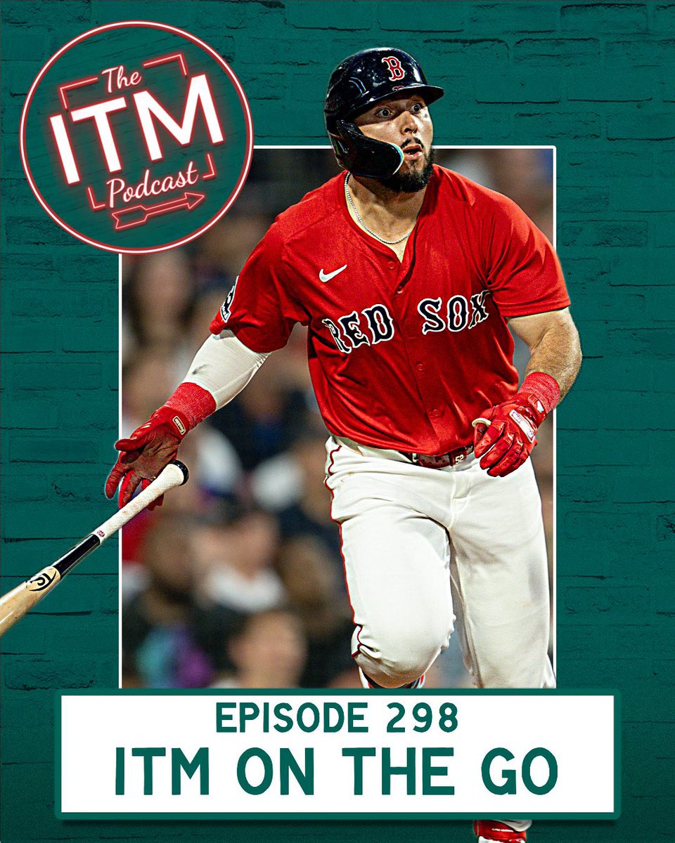 Ep. 298: ITM On The Go

- Sox can’t complete sweep
- 1975 broadcast thoughts
- Yoshida the first baseman
- Nationals Preview
- Much more

All that and much more! 🎧 linktr.ee/itmpod