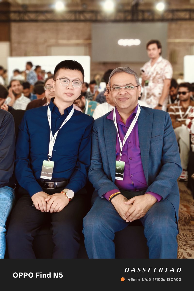 Fantastic news from Dehradun! 🎉 The AIMRA team had an incredibly productive meeting with Mr. Lionel at the #OPPOReno14Series5G launch event. We had an excellent discussion about the exciting opportunities in the mainline business, and his positivity and commitment to working