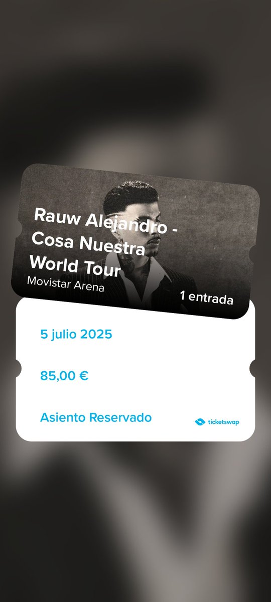 GirlOnnFire's tweet photo. ENTRADA RAUW ALEJANDRO COSA NUESTRA TOUR 
https://t.co/pm3SY4Rrkk https://t.co/7t2TsSdQC4