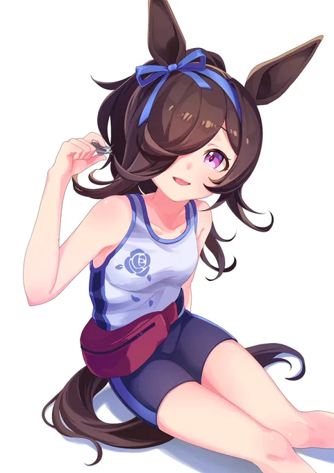 羽田盃 ベーゴマライス 『ウララちゃん、今日はこれで勝負だよ』 #ウマ娘 #ライスシャワー