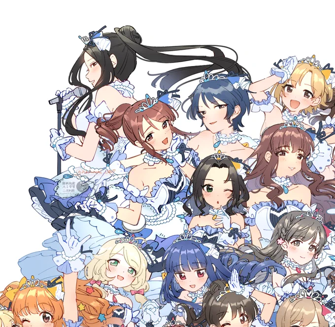 #デレステ10thまで100日なのでアイドル190人全員描きたい 39日目 柊志乃 三船美優