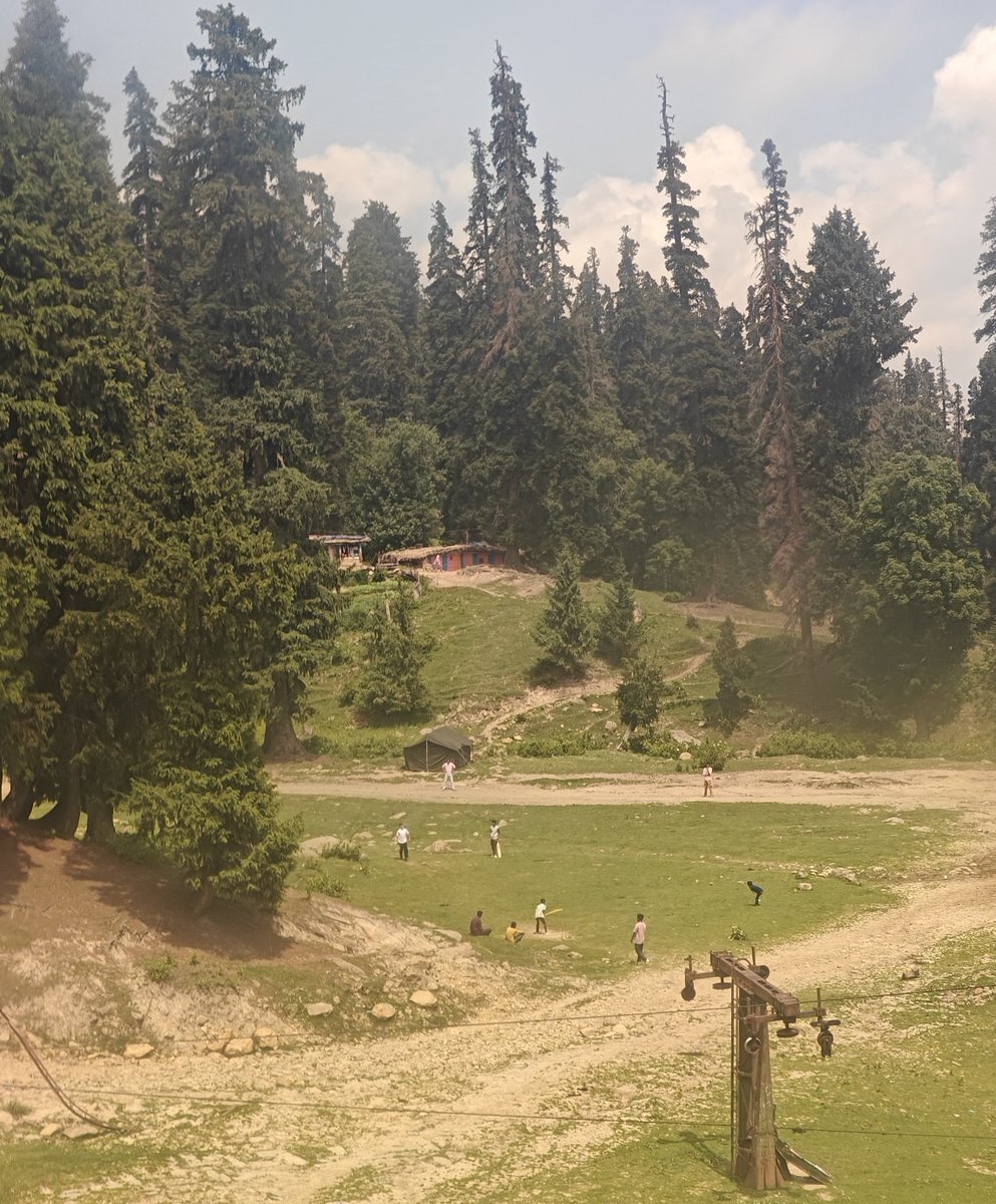 Can there be a more picturesque place to play cricket?