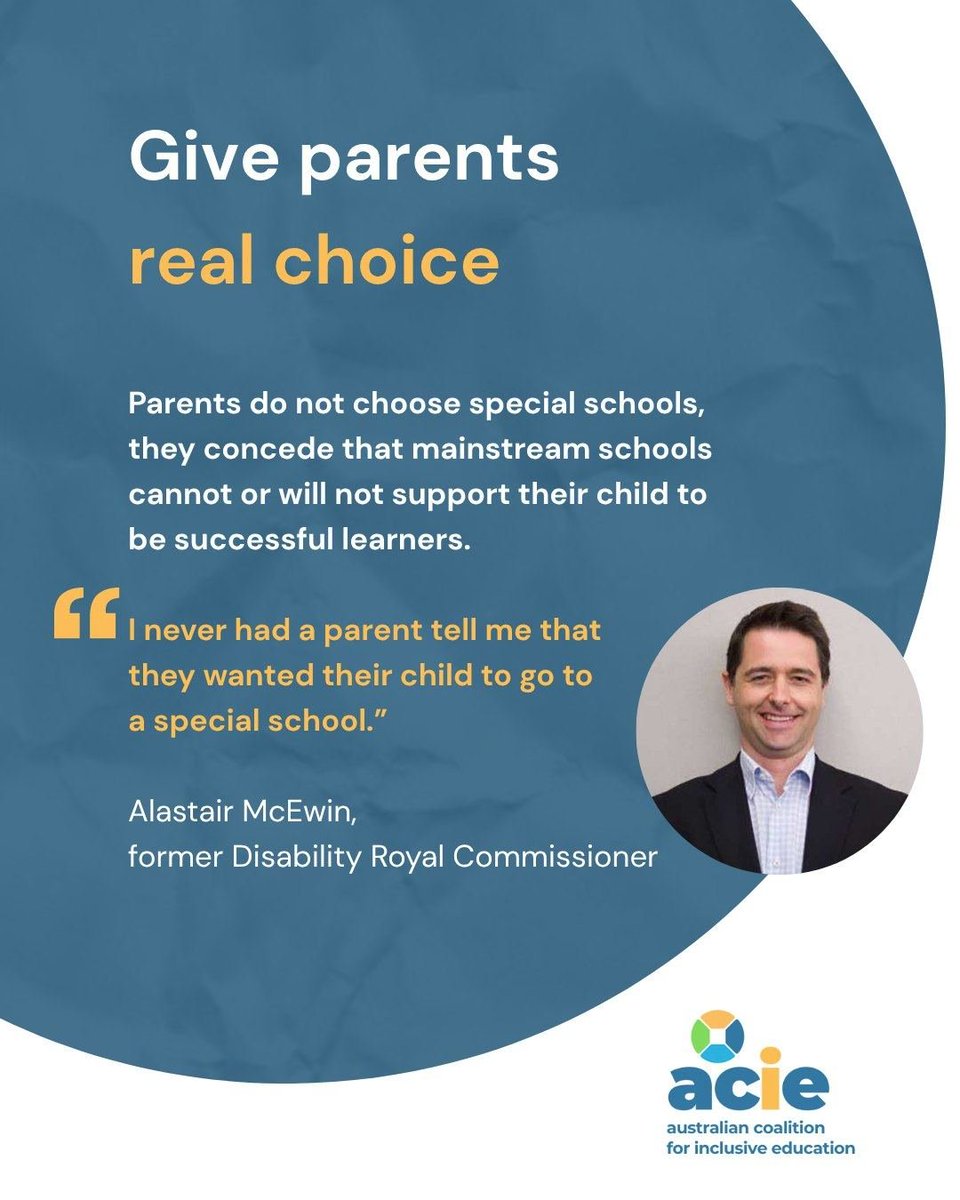 We need your action now! Speak up for inclusion and against segregation of students with disability. Join our campaign 'Let All Kids Learn Together' - add your name/email and a letter will be sent to all Education Ministers in Australia bit.ly/LetAllKidsLear…