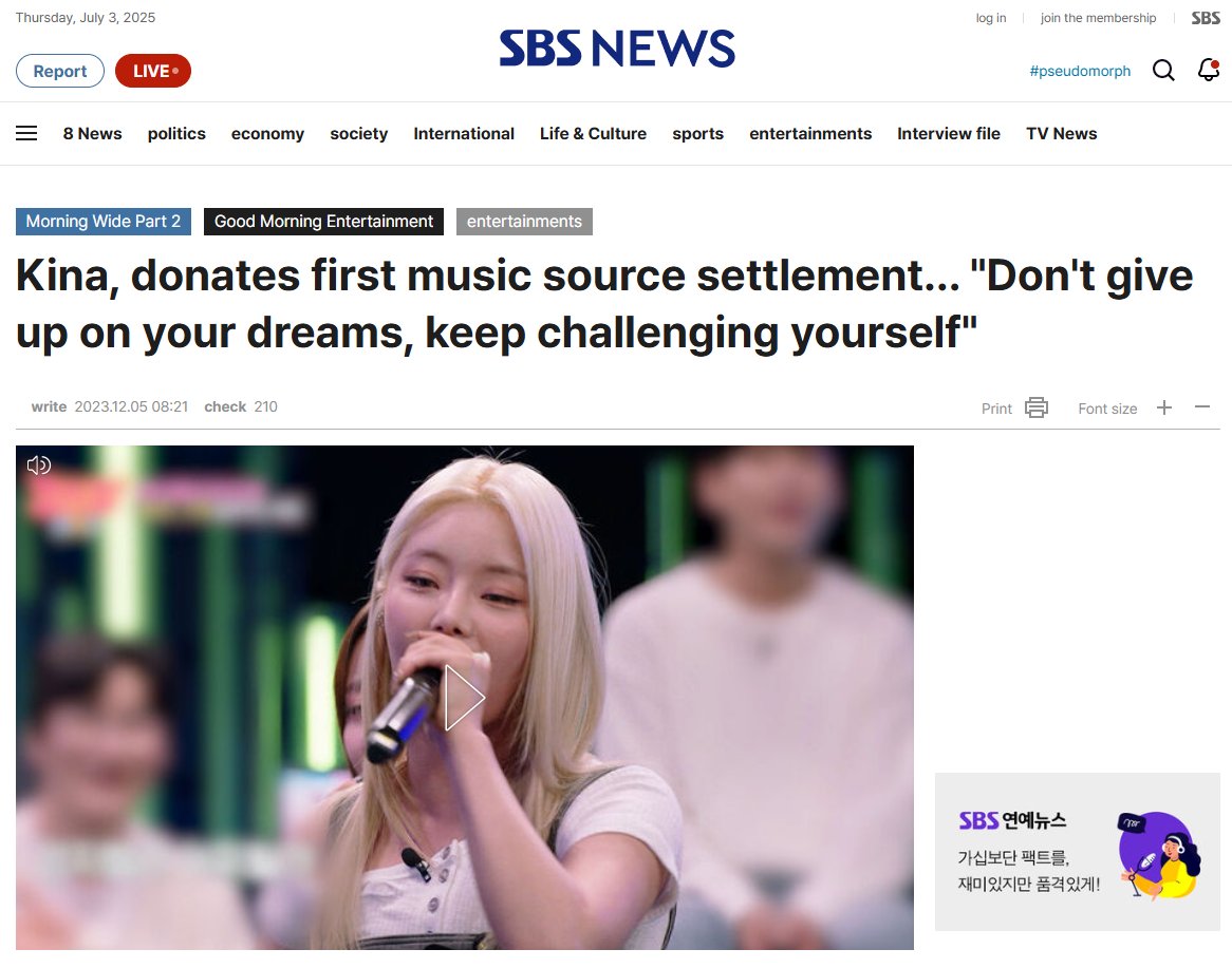 jangbal77392018's tweet photo. Keena donated part of the first amount she received in 2023 to help young people achieve their dreams. This is because Keena, who worked hard for 7 years as an idol trainee and part-timer to achieve her dream, knows the earnestness of young people better than anyone else.😊 https://t.co/0QGWFy5GSt