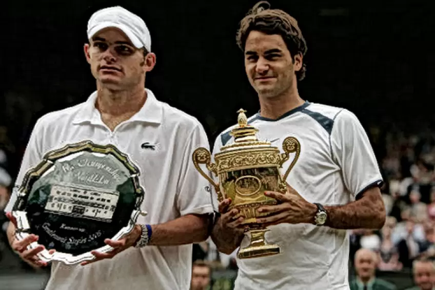 "I tried going to his forehand and coming in. He passed me. I tried to go to his backhand and coming in. He passed me. Tried staying back, he figured out a way to pass me" - Andy Roddick on losing the 2005 #Wimbledon final to Roger Federer