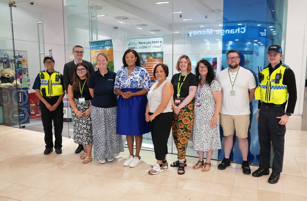 DerbysPCC's tweet image. ๐ We were proud to host aโฏVictim Services event in Derbyโฏlast week, bringing together local organisations committed to supporting those affected by crime and anti-social behaviour.
The event promoting Derbyshire Victim Services and other key partners was a great opportunityโฆ