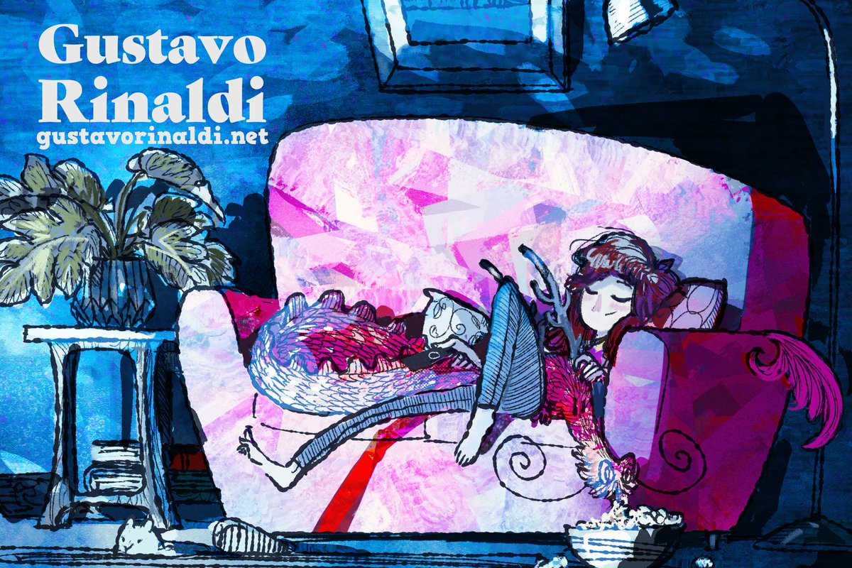 _GustavoRinaldi's tweet image. 🛋️🐉
Hello everyone and happy #KidLitArtPostcard day!
My name's Gustavo and I'm an Illustrator looking for projects in PB, KidLit, MG, GN, Editorial Projects, Board Books, you name it.
I'm also seeking representation.
#kidlitart #illustration #art #kidlit #BRArt #fantasyart
