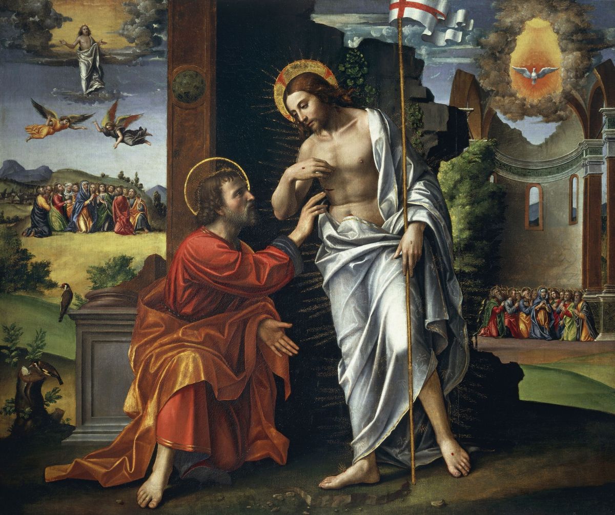 TomorrowsWar's tweet image. Today, we celebrate the feast day of St. Thomas the Apostle, who also happens to be my patron saint.
βMy Lord and my God!β
~ John 20:28