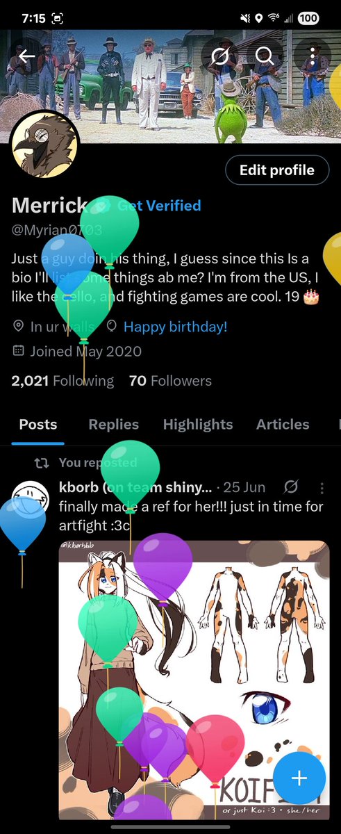Myrian0703's tweet photo. Birbday https://t.co/UKcywzy93u