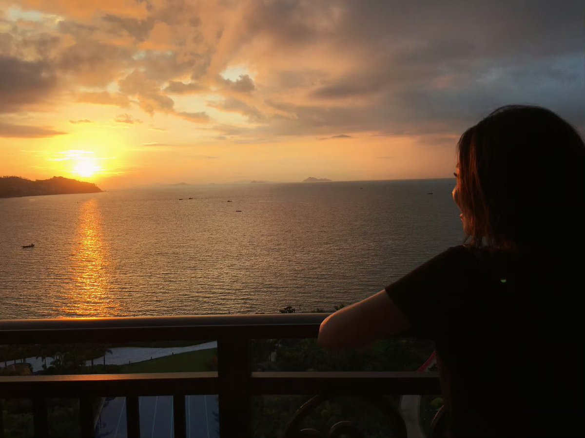 Natsuki768's tweet image. Tramonto🌄 
（iPhone6s影出嚟真嘅好有感覺🥹）