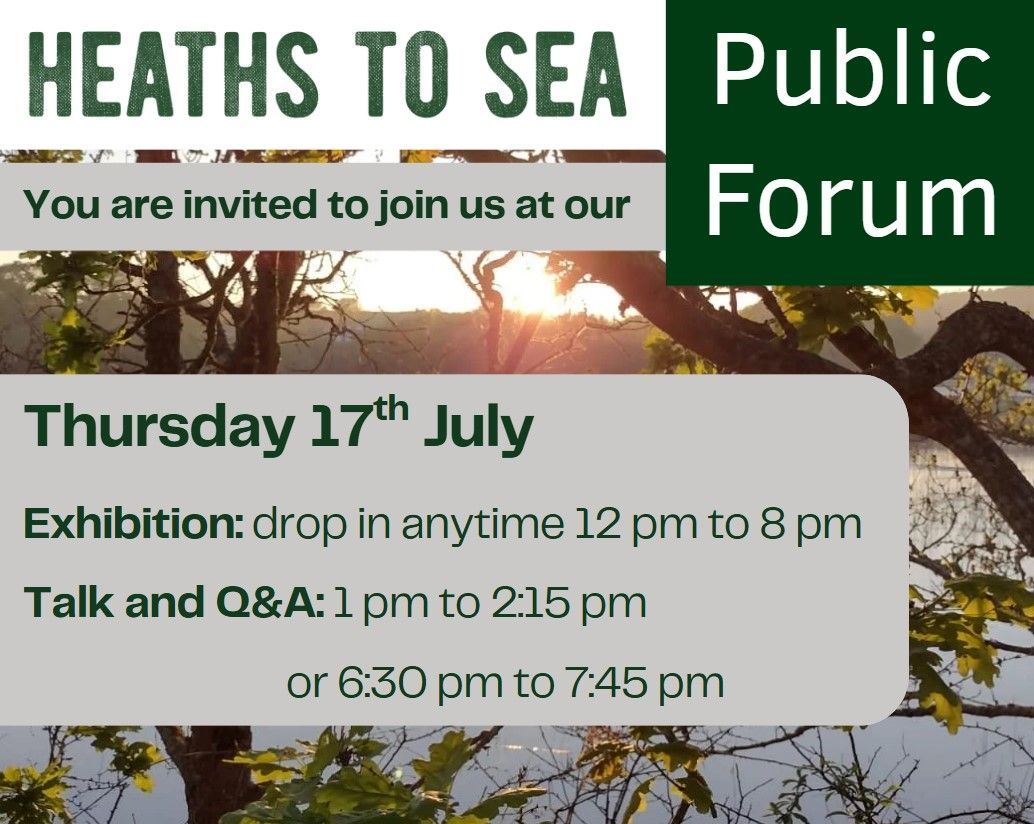 DevComsTogether's tweet image. Join the Heaths to Sea Landscape Recovery Public Forum Day, a chance to explore draft plans for nature recovery in the Lower Otter Valley @BictonCollege, 17th July, 12–8pm
Book your free place today buff.ly/LGldgDR @EnvAgencySW @PebblebedHeaths #devon