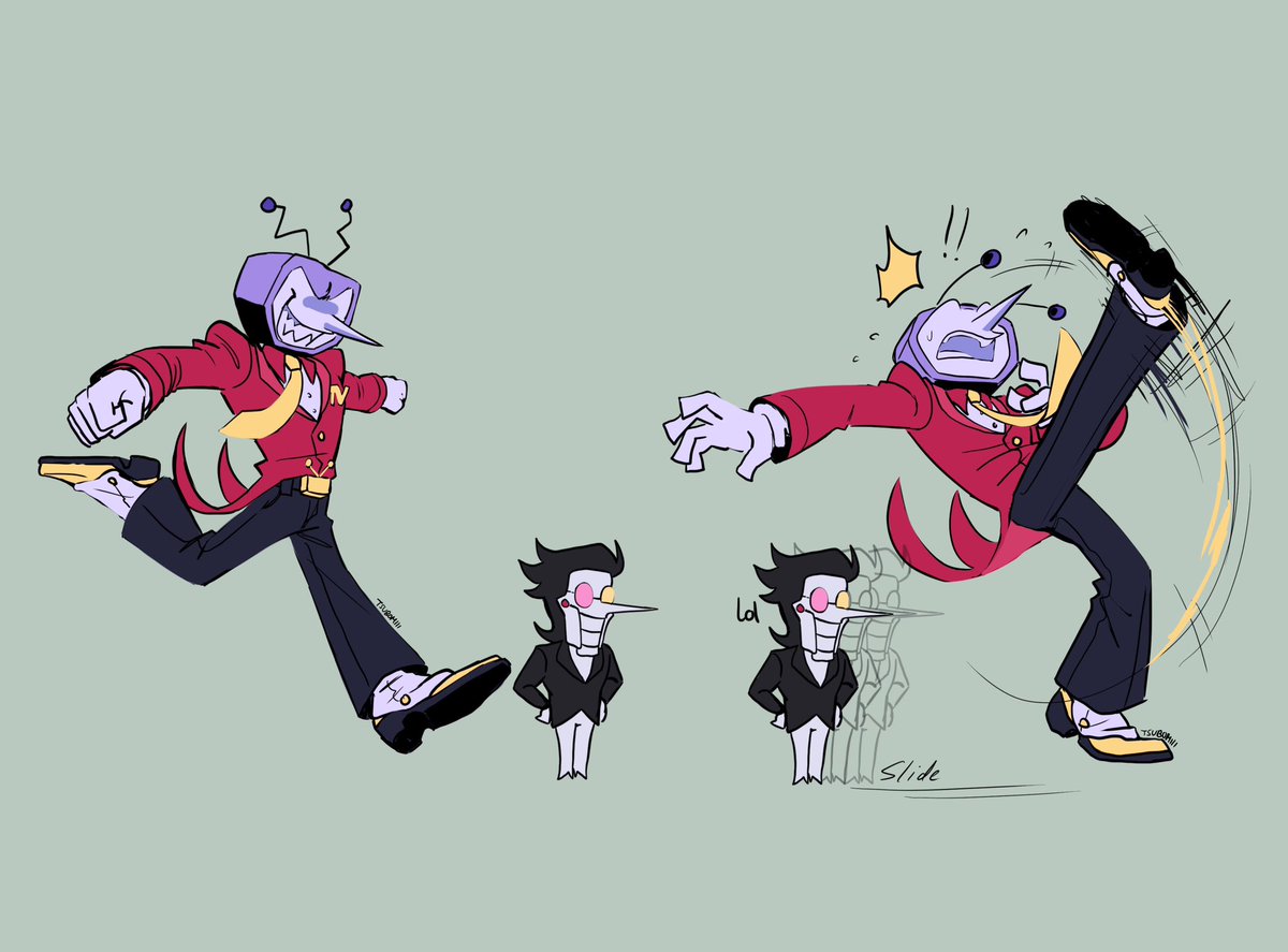 Im just doing anything for the funnies at this point

#deltarune #deltarunefanart #tenna #spamton #art