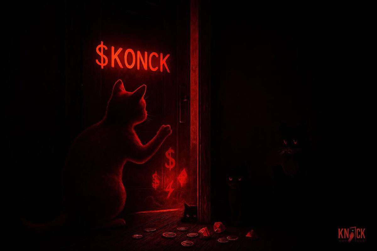 Some people scroll.
Some people $KONCK.

Holders up from 5K to 7K in 48 hours. 📈 

Are you still watching… or are you knocking?