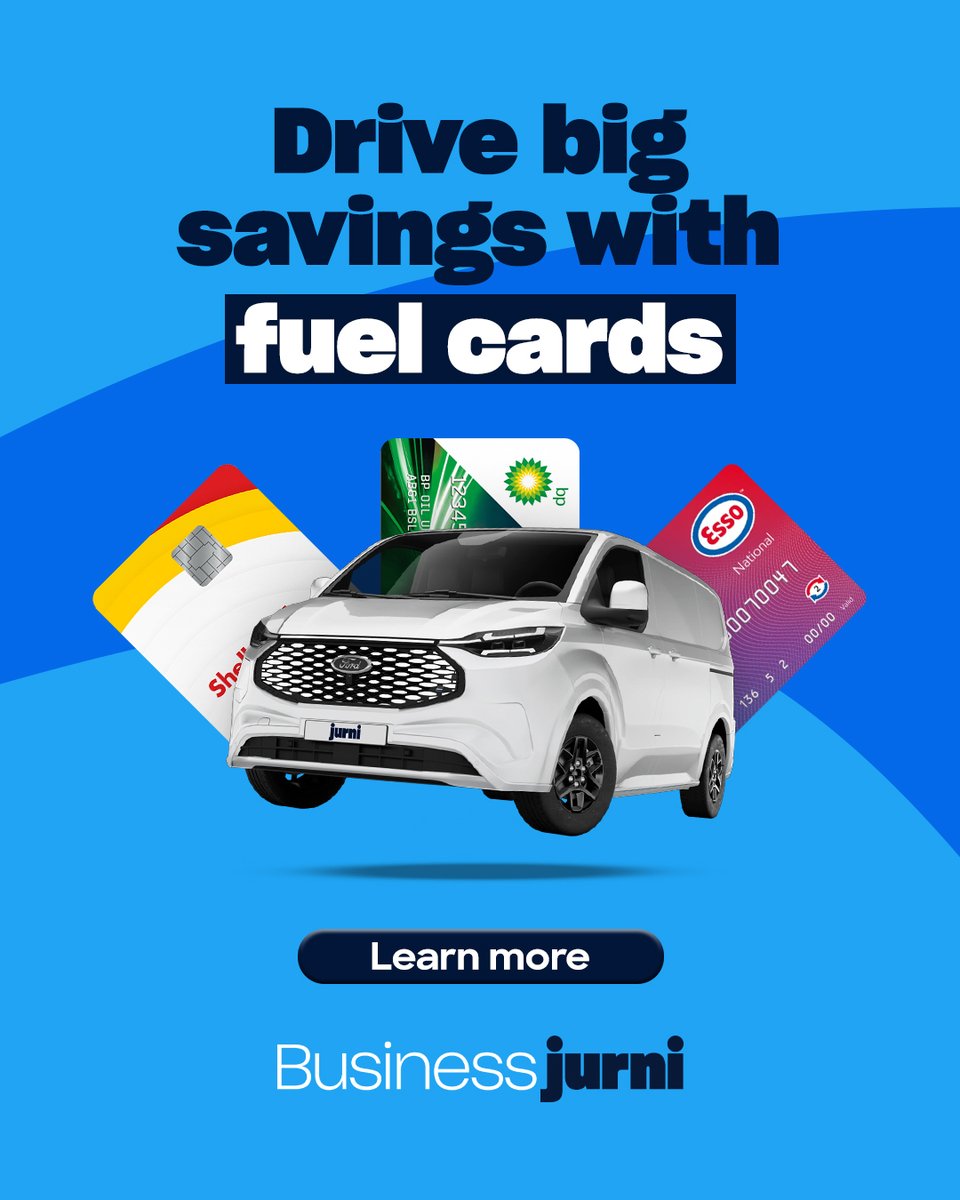 Fuel cards with Jurni = instant savings at the pump ⛽

✅ Better-than-pump prices
✅ Access to top fuel and EV charging networks
✅ Secure, PIN-protected payments
✅ Real-time mileage &amp; spend tracking
✅ No more pay-and-reclaim admin

Learn more 👉 jurnileasing.co.uk/fleet-leasing/…