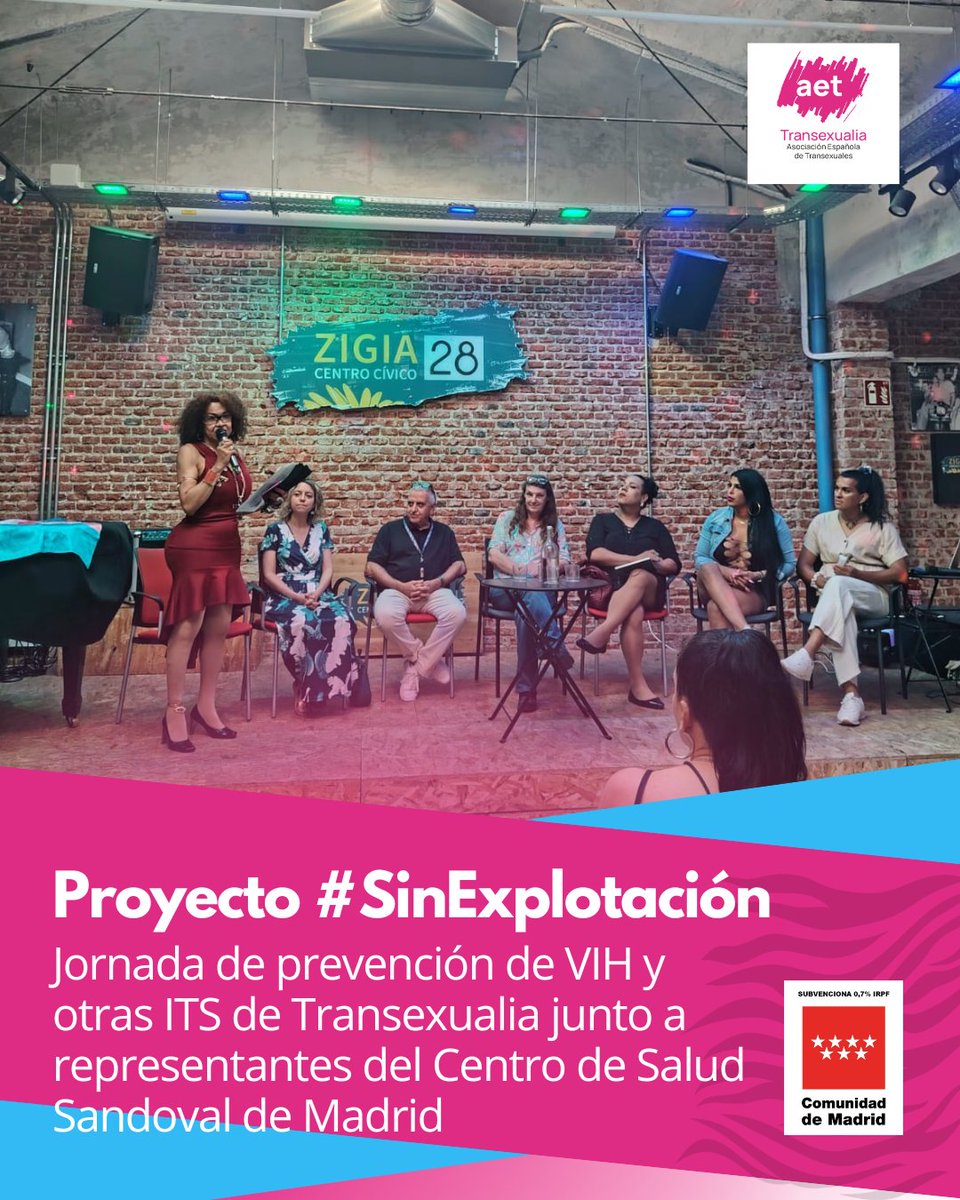 Muy fructífera, como siempre, la jornada sobre prevención de VIH y otras ITS con la presencia de los doctores del centro de salud Sandoval de Madrid grandes expertos en la materia. Gracias a todas las personas que llenaron el <a href="/Zigia28cc/">Zigia28 Centro Cívico</a>. Financia <a href="/ComunidadMadrid/">Comunidad de Madrid</a>