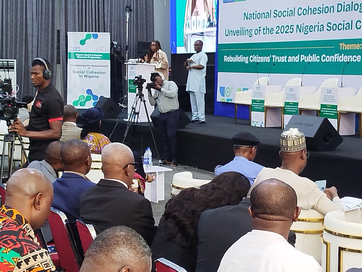 Ongoing;

The National Social Cohesion Dialogue 2025

#NSCD2025 #SocialCohesion #RebuildingCitizensTrust #Research #Data