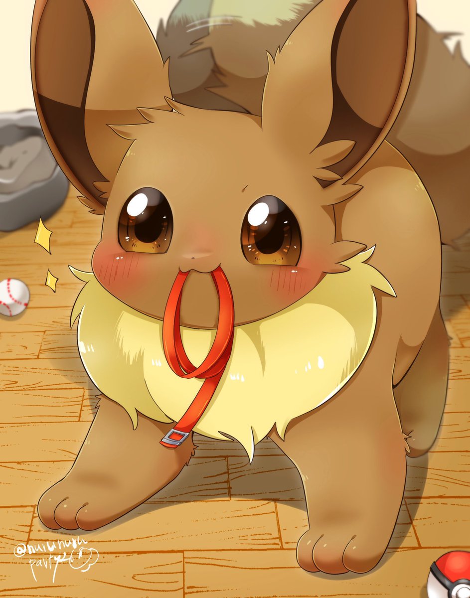 散歩に行きたいイーブイ